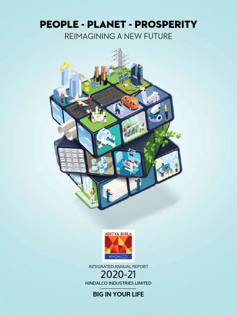 Hindalco Integrated Annual Report 2020 21 PDF Sustainability