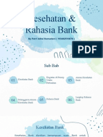 Materi PPT - Kesehatan Dan Rahasia Bank - Putri Adwi - 193402516076