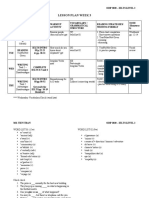 W3 General Lesson Plan