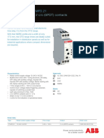 Multifunctional With 2 C/o (SPDT) Contacts: Electronic Timer CT-MFD.21