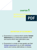 Chapter 1 Introduction of Microeconomics