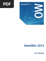 OW13.1 User Manual