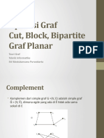 Operasi Graf Cut, Block, Bipartite Graf Planar: Teori Graf Teknik Informatika STT Wastukancana Purwakarta