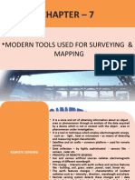 Chapter - 7: Modern Tools Used For Surveying & Mapping