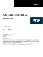 OpenScape Business V2 Sales Information