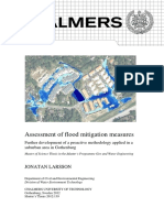 Assessment of Flood Mitigation Measures: Jonatan Larsson