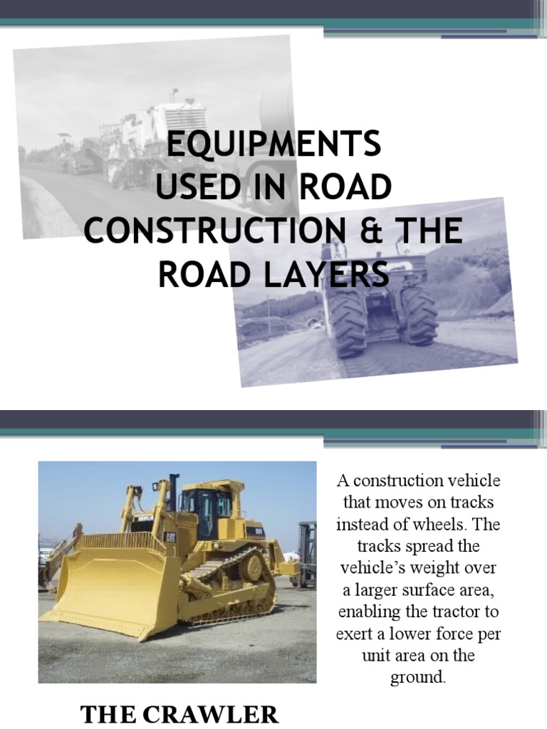 Road Construction Equipment Overview | PDF