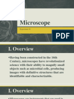 Microscope: Experiment #1