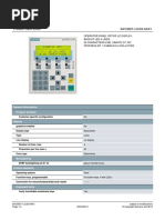 Siemens - 6av3607 1JC20 0ax1