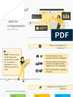 Balance of Payment: and Its Components