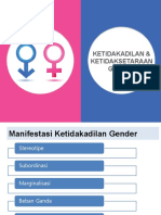 2021 03 25 Ketidakadilan Gender Teori Gender