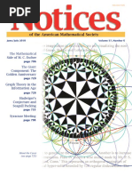Notices AMS Full Issue | PDF | Mathematical Analysis | Geometry
