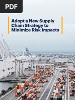 Adopt A New Supply Chain Strategy To Minimize Risk Impacts