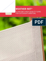 Weather-Net®: Scancom'S High Quality Sling For Outdoor Furniture