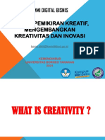 Proses Pemikiran Kreatif