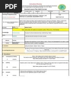 Detailed Lesson Plan (DLP) Format