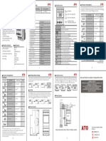 JVR800 2 Three Phase Voltage Monitoring Relay Manual