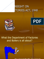 Insight On The Factories Act, 1948