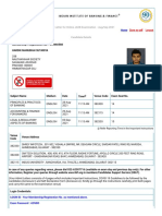 Admit Letter For Online JAIIB Examination - Aug/Sep 2021: Save As PDF Logout