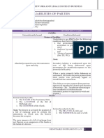 Liabilities of Parties: Regulatory Framework and Legal Issues in Business