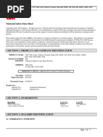 Material Safety Data Sheet