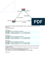 Konfigurasi OSPF Pada Mikrotik