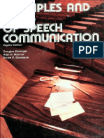 Principles and Types of Speech Communication [Ehninger, 8, 1978]