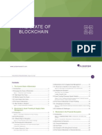 IBM and Juniper - Case Studies of Blockchain