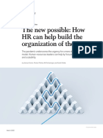 The New Possible: How HR Can Help Build The Organization of The Future