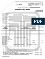 Formulir Aplikasi I (Tedmond Groups) PDF