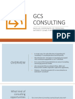 GCS Consulting: Should Corporate or Pe Rsonal Inte Re ST Come F Irst