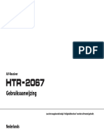 HTR-2067 Manual Dutch