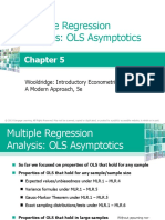 Multiple Regression Analysis: OLS Asymptotics: Wooldridge: Introductory Econometrics: A Modern Approach, 5e