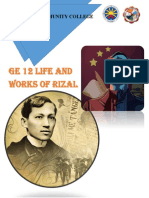 M1 GE 12 LIfe and Works of Rizal