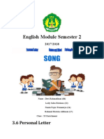 English Module Semester 2