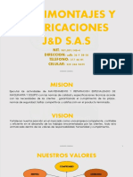 Presentacion Servimontajes y Fabricaciones Jyd