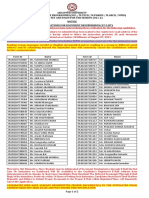 Candidates Are Advised To Check All Folders (Including SPAM, Promotion, Social Etc.) For The Intimation Mail