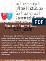 Task #1 Task #1 Activity Task Task #2 Activity Task #2 Activity Contents Table of Contents Task #1 Activity