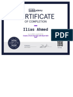 Profile - Ilias Ahmed _ Codecademyreact