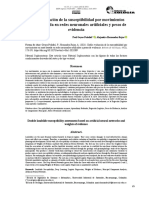 Doble Evaluación de Susceptibilidad Por Movimiento de Masa de Suelo