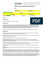 NTP 436 - Calculo Estimativo de Vias y Tiempos de Evacuacion