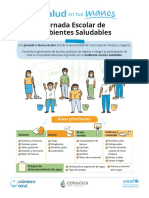 Infografía Jornada Escolar Ambientes Saludables