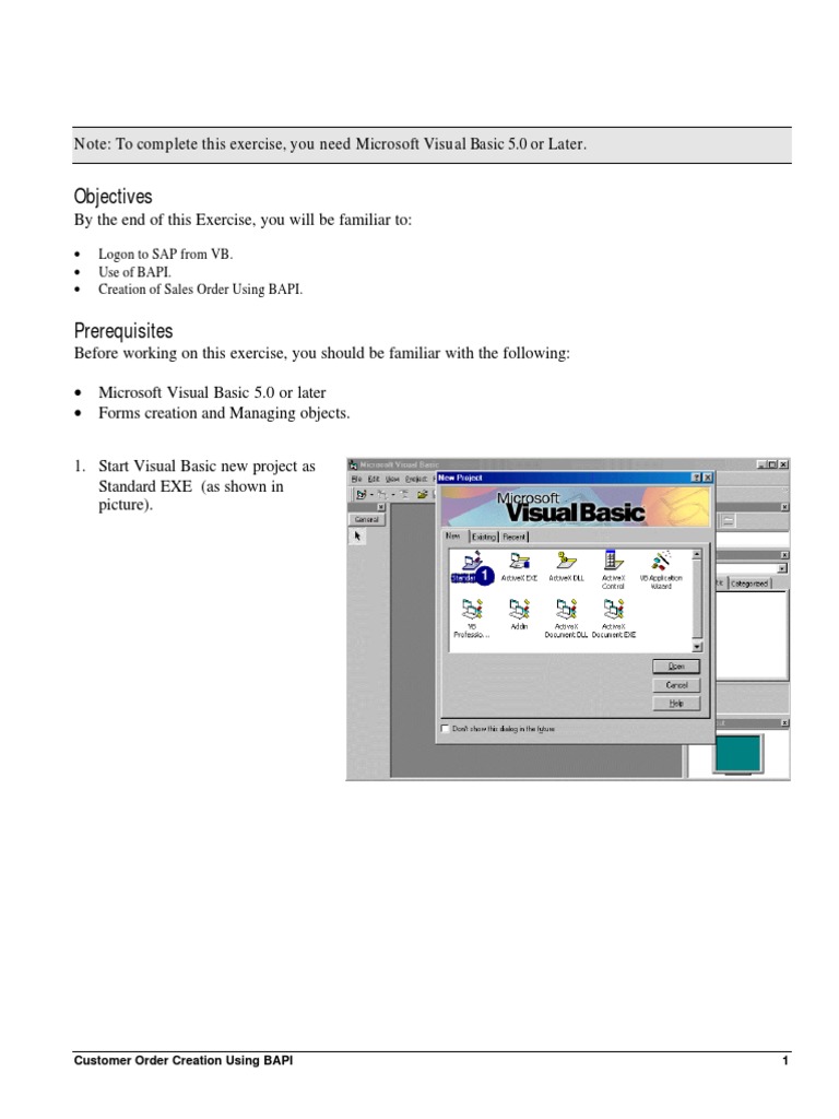 objectives-logon-to-sap-from-vb-use-of-bapi-creation-of-sales-order