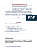 Segundo Año Organizo Mi Tiempo y Espacio para Aprender Mejor 05 05 20