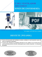 Protocolo de Destete Del Ventilador Mecanico Guia de Enfermeria