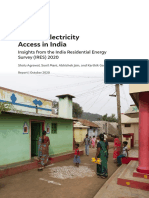 CEEW - India Residential Energy Survey - State of Electricity Access 05oct20