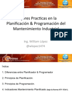Mejores Practicas Planificacion WLopez 14º Congreso Ipeman