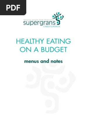 Budget Weekly Meal Plan