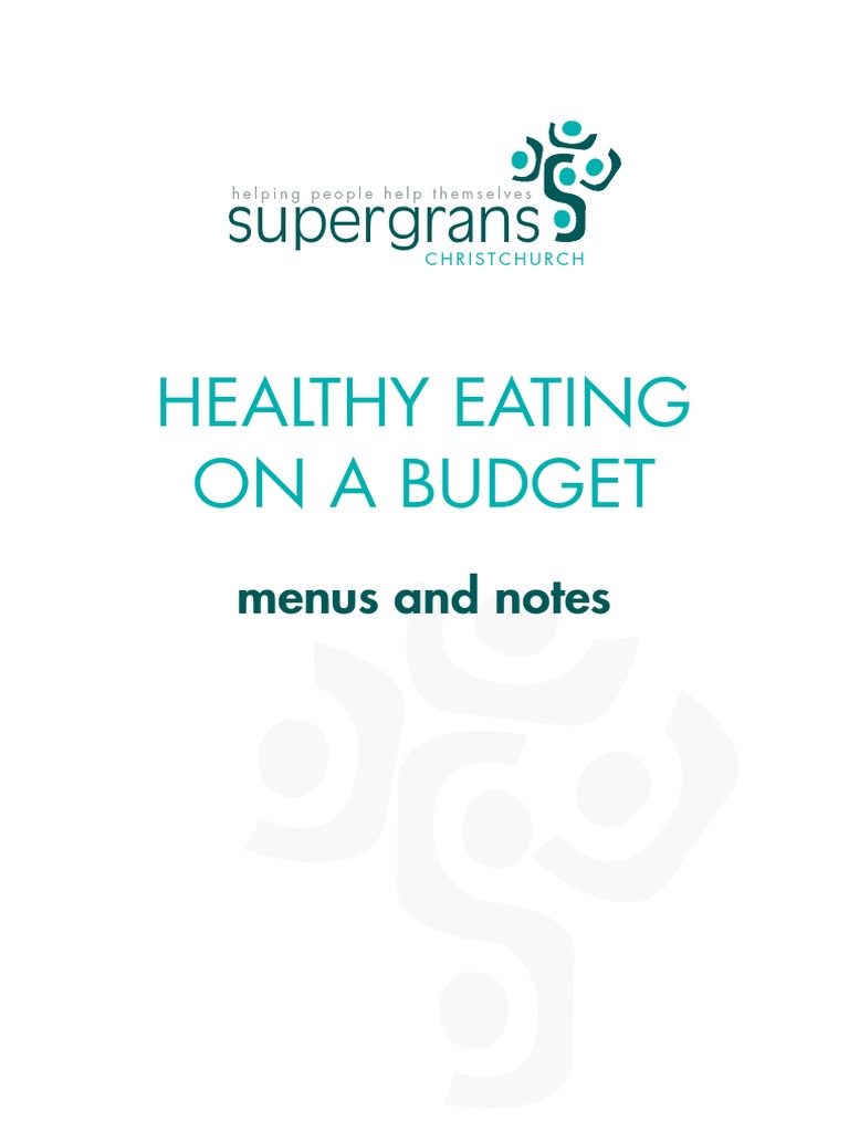 Budget Weekly Meal Plan | PDF | Meal | Lunch