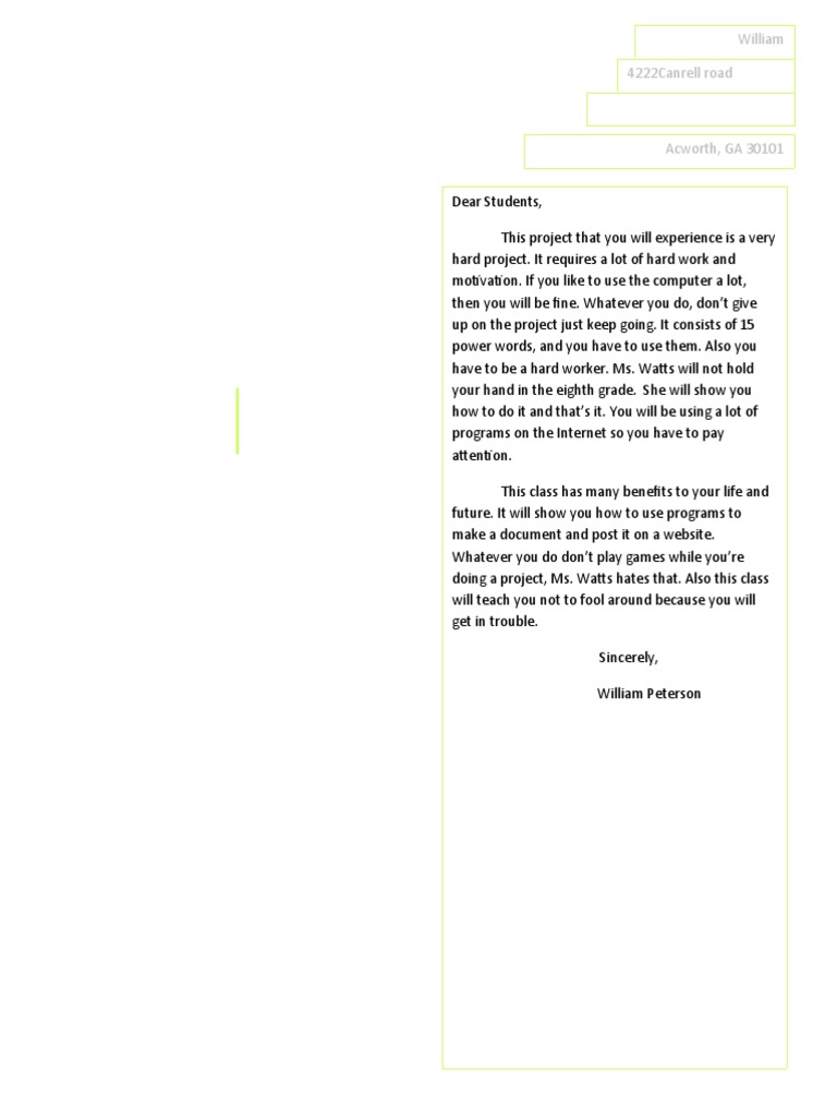 What Is A Real Letter? , Letter Writing — Types, Format, and Examples ...